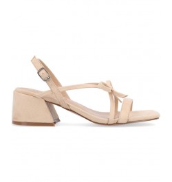 Women's Amity Sandal Tan/Beige $38.00 Shoes