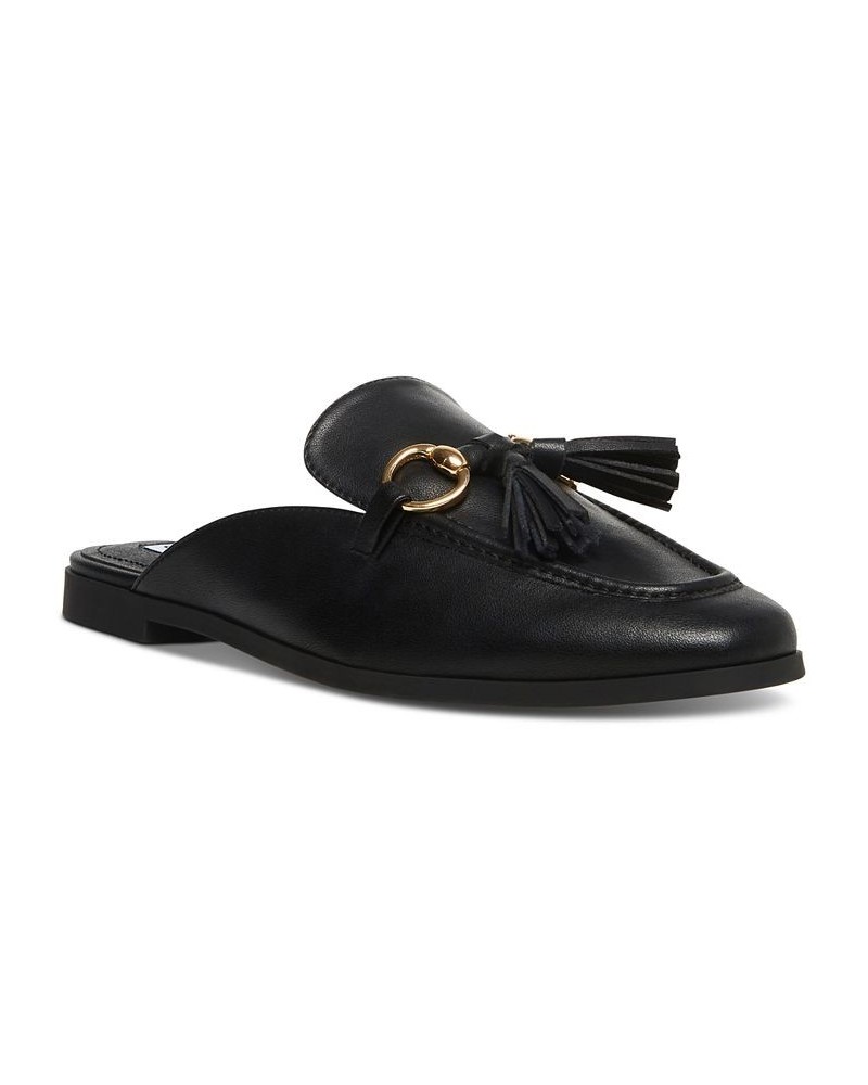 Women's Cayler Tailored Tassel Mules Black $52.47 Shoes