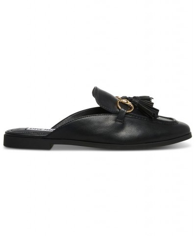 Women's Cayler Tailored Tassel Mules Black $52.47 Shoes