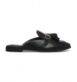 Women's Cayler Tailored Tassel Mules Black $52.47 Shoes