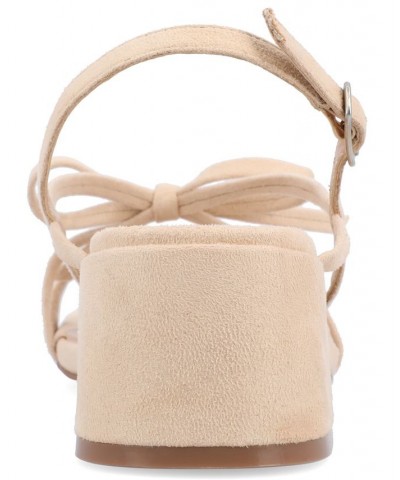 Women's Amity Sandal Tan/Beige $38.00 Shoes