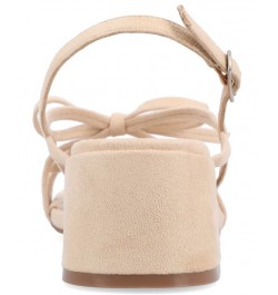 Women's Amity Sandal Tan/Beige $38.00 Shoes