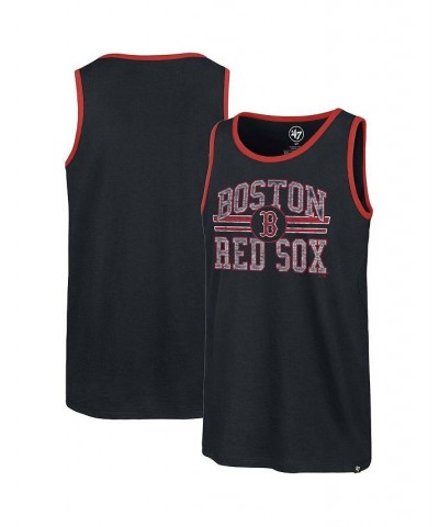 Men's Navy Boston Red Sox Winger Franklin Tank Top $20.16 T-Shirts