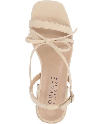 Women's Amity Sandal Tan/Beige $38.00 Shoes