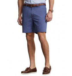 Men's Big & Tall Stretch Classic-Fit Chino Shorts Blue $46.77 Shorts