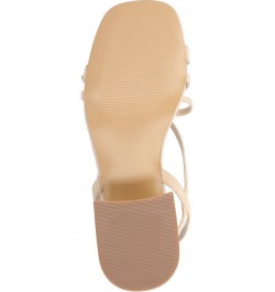 Women's Amity Sandal Tan/Beige $38.00 Shoes