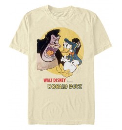 Men's Donald and Gorilla Short Sleeve Crew T-shirt Tan/Beige $14.35 T-Shirts