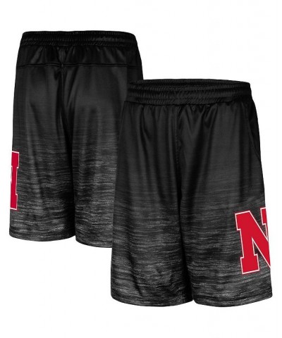 Men's Black Nebraska Huskers Broski Shorts $28.49 Shorts