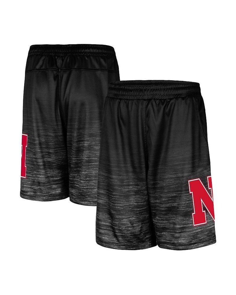 Men's Black Nebraska Huskers Broski Shorts $28.49 Shorts