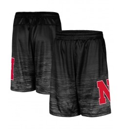 Men's Black Nebraska Huskers Broski Shorts $28.49 Shorts