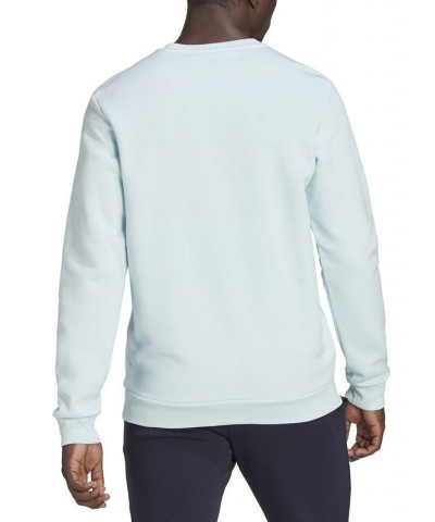 Men's Fleece Crewneck Logo Sweatshirt Almost Blue $21.50 Sweatshirt