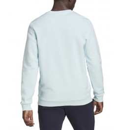 Men's Fleece Crewneck Logo Sweatshirt Almost Blue $21.50 Sweatshirt