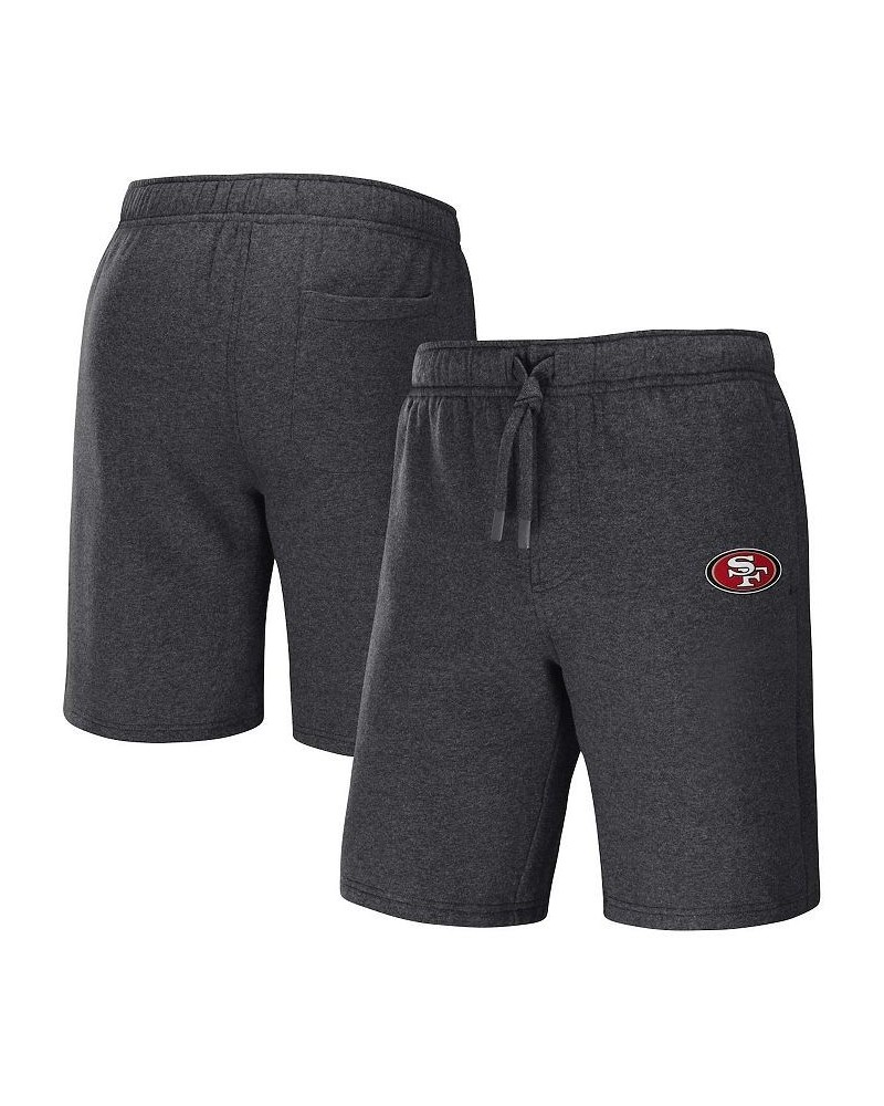 Men's NFL x Darius Rucker Collection by Heather Charcoal San Francisco 49ers Logo Shorts $23.92 Shorts