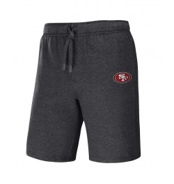 Men's NFL x Darius Rucker Collection by Heather Charcoal San Francisco 49ers Logo Shorts $23.92 Shorts