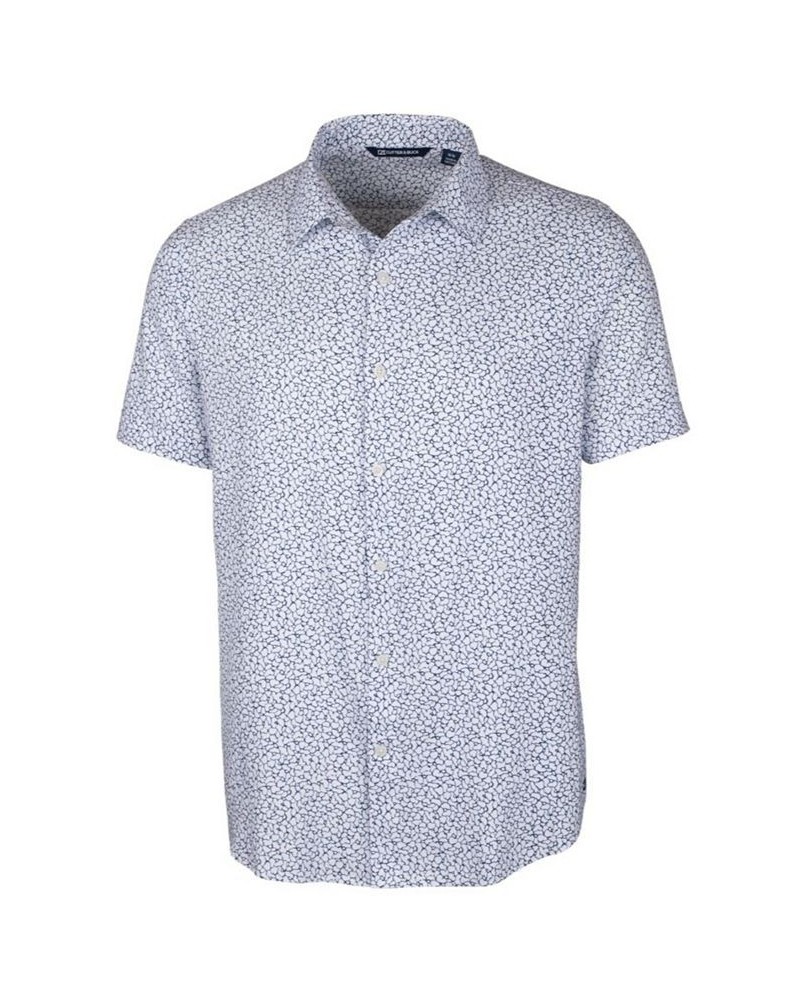 Men's Windward Mineral Print Short Sleeve Shirt White $35.00 Shirts