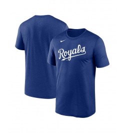 Men's Royal Kansas City Royals Wordmark Legend Performance Big and Tall T-shirt $27.99 T-Shirts