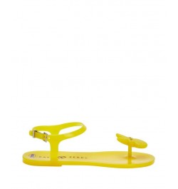 Women's Peeps Bunny Geli Round Toe Sandals Yellow $29.67 Shoes