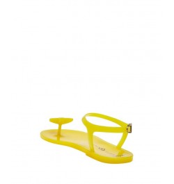 Women's Peeps Bunny Geli Round Toe Sandals Yellow $29.67 Shoes