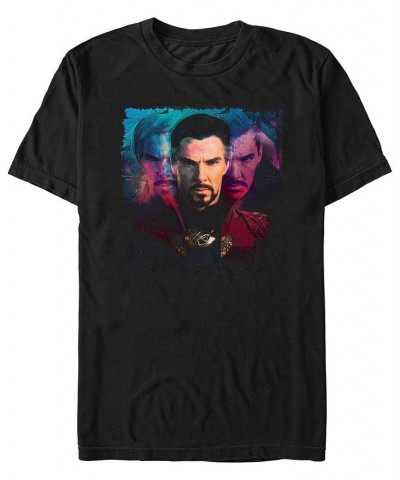 Men's Likeness Doctor Strange Movie 2 Strange Space Short Sleeve T-shirt Black $19.94 T-Shirts