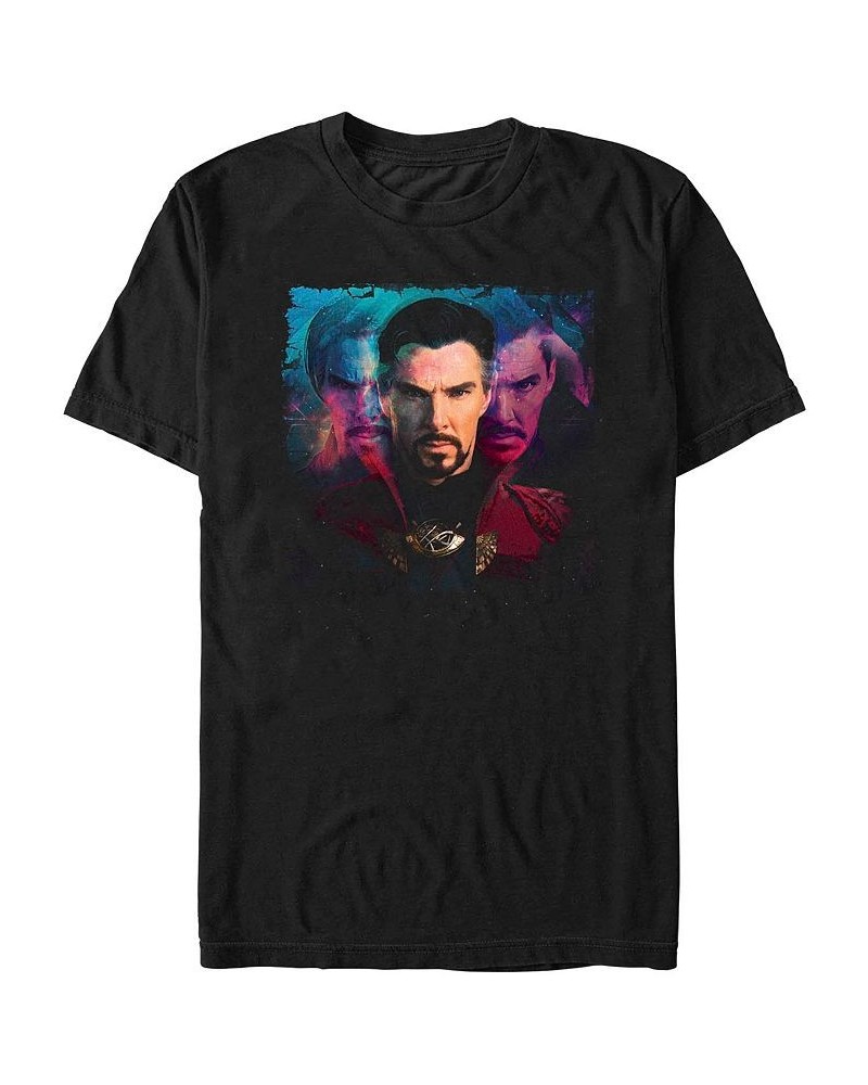 Men's Likeness Doctor Strange Movie 2 Strange Space Short Sleeve T-shirt Black $19.94 T-Shirts