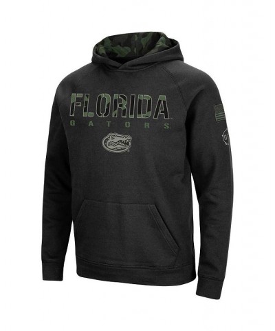 Men's Black Florida Gators Big and Tall OHT Military-Inspired Appreciation Raglan Pullover Hoodie $45.04 Sweatshirt