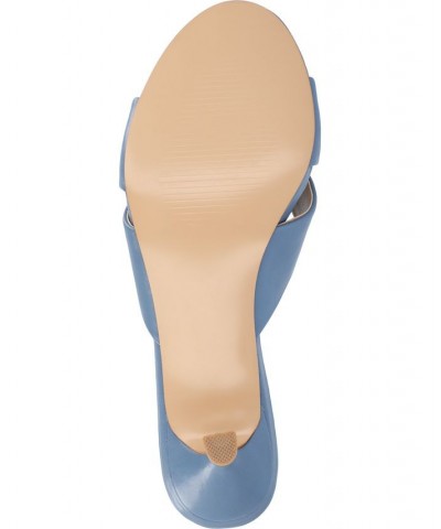 Women's Berkly Slip-on Heel Blue $45.00 Shoes