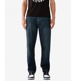 Men's Bobby Big T Relaxed Baggy Jeans Blue $37.63 Jeans