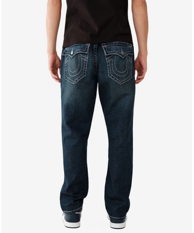 Men's Bobby Big T Relaxed Baggy Jeans Blue $37.63 Jeans