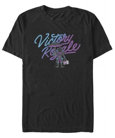 Men's Victory Royale Short Sleeve Crew T-shirt Black $17.50 T-Shirts