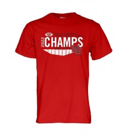 Men's Red Utah Utes 2022 PAC-12 Football Conference Champions Locker Room T-shirt $18.00 T-Shirts