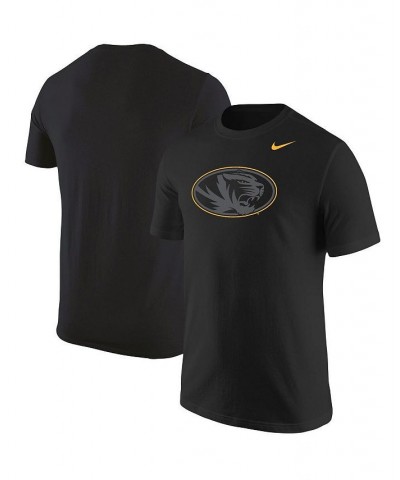 Men's Black Missouri Tigers Logo Color Pop T-shirt $19.35 T-Shirts