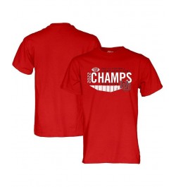 Men's Red Utah Utes 2022 PAC-12 Football Conference Champions Locker Room T-shirt $18.00 T-Shirts