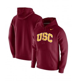 Men's Cardinal Usc Trojans Vintage-Like School Logo Pullover Hoodie $38.25 Sweatshirt