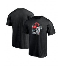 Men's Branded Black Georgia Bulldogs Team Midnight Mascot T-shirt $13.12 T-Shirts