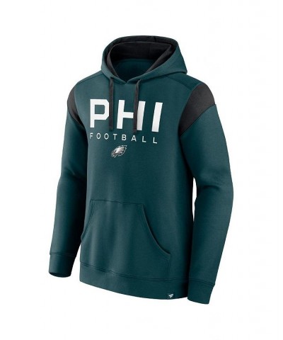 Men's Branded Midnight Green Philadelphia Eagles Call The Shot Pullover Hoodie $40.79 Sweatshirt