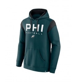 Men's Branded Midnight Green Philadelphia Eagles Call The Shot Pullover Hoodie $40.79 Sweatshirt