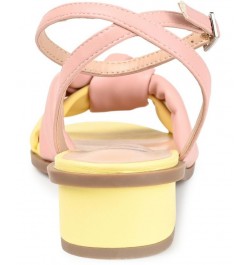 Women's Edythe Knotted Sandals Pink $47.50 Shoes