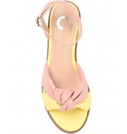 Women's Edythe Knotted Sandals Pink $47.50 Shoes