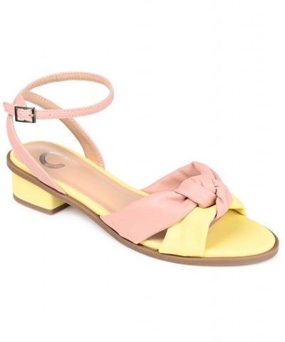 Women's Edythe Knotted Sandals Pink $47.50 Shoes