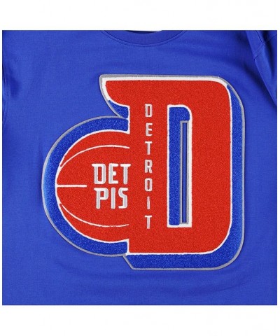 Men's Blue Detroit Pistons Mash Up Capsule T-shirt $34.30 T-Shirts