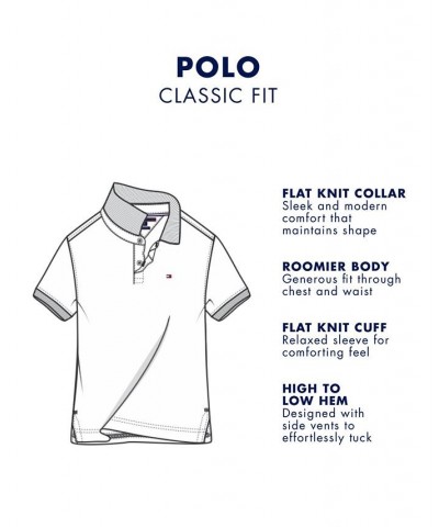 Men's Big & Tall Classic-Fit Ivy Polo Blue $29.40 Polo Shirts