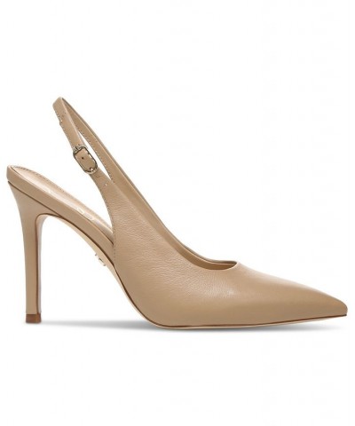 Women's Hazel Slingback Pumps Tan/Beige $58.50 Shoes