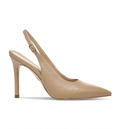 Women's Hazel Slingback Pumps Tan/Beige $58.50 Shoes