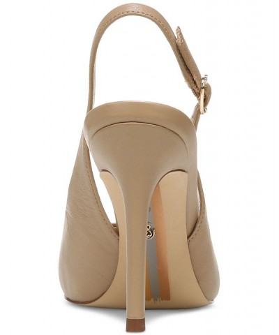 Women's Hazel Slingback Pumps Tan/Beige $58.50 Shoes