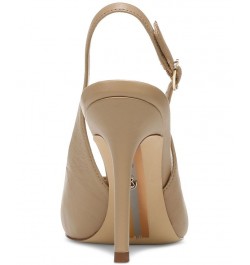 Women's Hazel Slingback Pumps Tan/Beige $58.50 Shoes