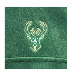 Men's Milwaukee Bucks Hunter Green Flanker Full-Zip Jacket $49.39 Jackets