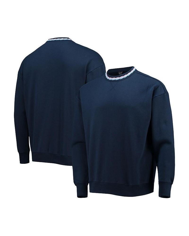 Men's Navy Arsenal Lifestyle Pullover Sweatshirt $42.11 Sweatshirt