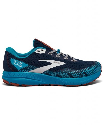 Men's Divide 3 Running Sneakers Blue $53.90 Shoes