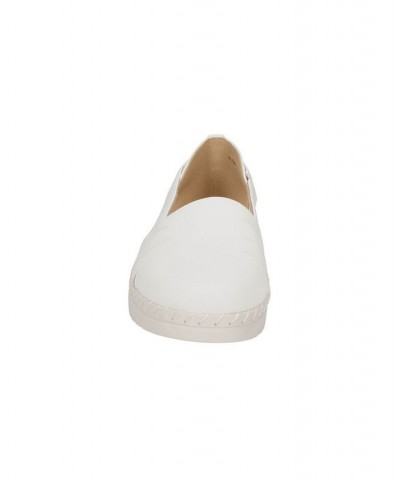 Women's Bugsy Comfort Slip-on Flats White $26.00 Shoes