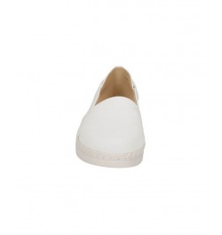 Women's Bugsy Comfort Slip-on Flats White $26.00 Shoes